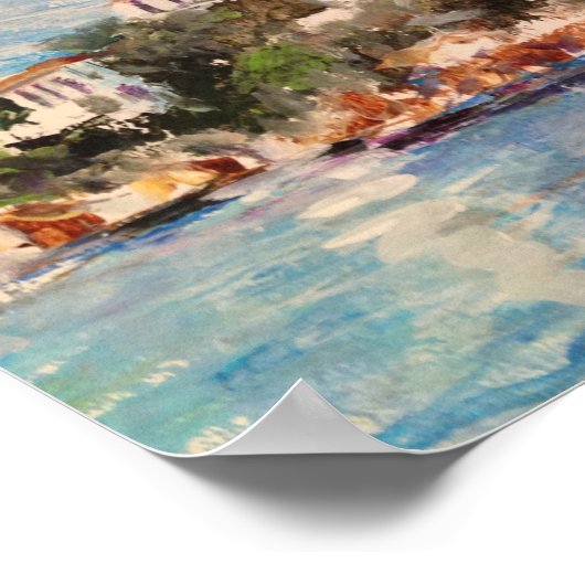 Poster Vue des Plakes depuis le Vieux Port de Skiathos (Coin)