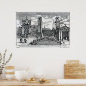 Poster Vue des portes à l'entrée de l'Arsenal (Cuisine)