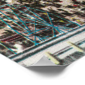 Poster Vue des procès-verbaux d'en haut # 2 (Coin)