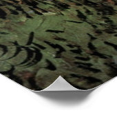 Poster Vue des Saintes Maries par Vincent van Gogh (Coin)