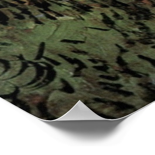 Poster Vue des Saintes Maries par Vincent van Gogh (Coin)