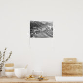 Poster Vue des sources thermales, SD Photographie (Cuisine)