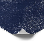 Poster Vue d'Hawaii depuis l'espace (Coin)