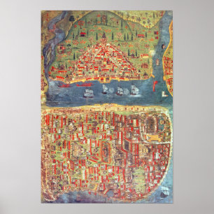 Poster Vue d'IUK T.5964 d'Istanbul