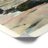 Poster Vue du bain de Diana (Coin)