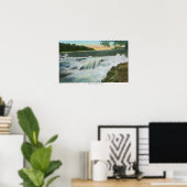 Poster Vue du barrage d'Ausable Chasm (Bureau à domicile)