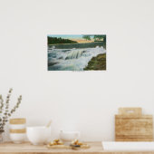 Poster Vue du barrage d'Ausable Chasm (Cuisine)