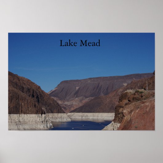 Poster Vue du barrage Hoover 2016 (Devant)