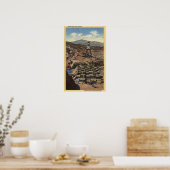 Poster Vue du barrage Shasta (Cuisine)