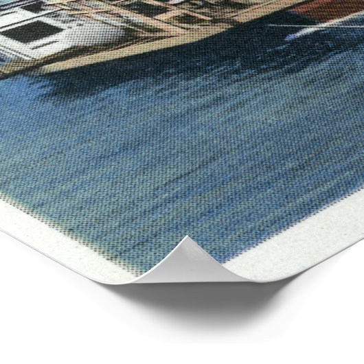 Poster Vue du Bemus Point et du Stow Ferry (Coin)