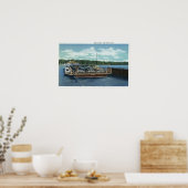 Poster Vue du Bemus Point et du Stow Ferry (Cuisine)