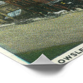 Poster Vue du bloc Owsley de TownButte, MT (Coin)