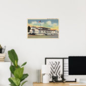 Poster Vue du bureau de poste n° 1 (Bureau à domicile)