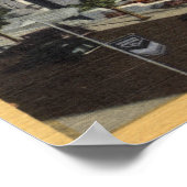 Poster Vue du bureau de poste n° 2 (Coin)