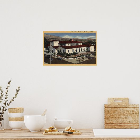 Poster Vue du bureau de poste n° 2 (Cuisine)