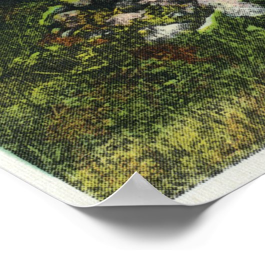 Poster Vue du Caire de Thoreau (Coin)