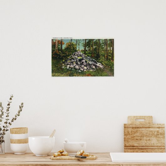 Poster Vue du Caire de Thoreau (Cuisine)