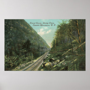 Poster Vue du canyon grand et du clou de girofle de