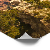 Poster Vue du centre d'accueil North Rim - Grand (Coin)