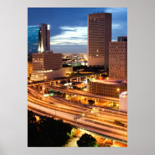 Poster Vue du centre de ville