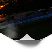 Poster Vue du centre ville (Coin)