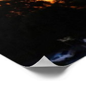 Poster Vue du centre ville (Coin)