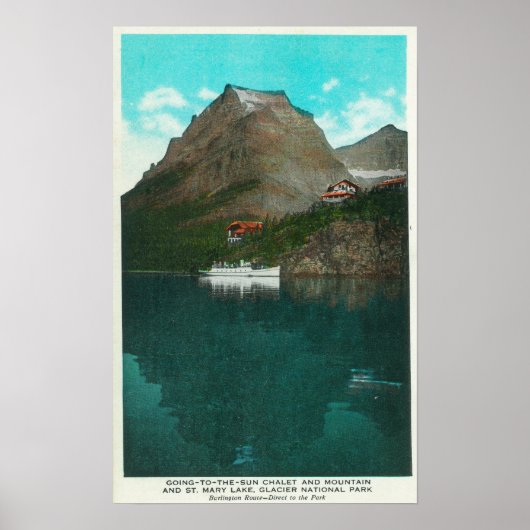 Poster Vue Du Chalet Du Soleil (Devant)