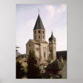 Poster Vue du Clocher de l'Eau Benite (Devant)