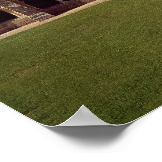 Poster Vue du cloître 2 (Coin)