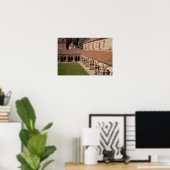 Poster Vue du cloître 2 (Bureau à domicile)
