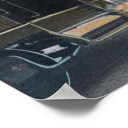 Poster Vue du coin le plus animéBeaumont, TX (Coin)