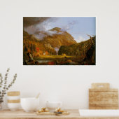 Poster Vue du col de la montagne (Cuisine)