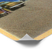 Poster Vue du Ferry au quai (Coin)