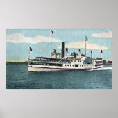 Poster Vue du ferry Block Island (Devant)