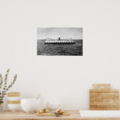 Poster Vue du Ferry Quinault (Cuisine)