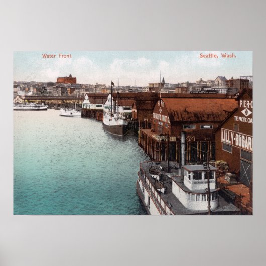 Poster Vue du front de mer (Devant)