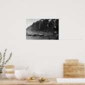 Poster Vue du front de mer de Juneau, Alaska Photographie (Cuisine)
