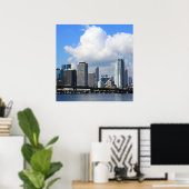 Poster Vue du front de mer de Miami (Bureau à domicile)