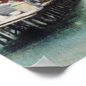 Poster Vue du front de mer et de la villeDouglass, AK (Coin)