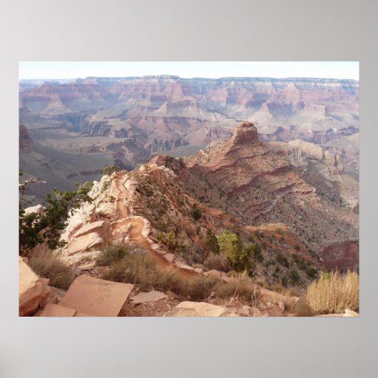 Poster Vue du Grand Canyon depuis South Kaibab Trail (Devant)