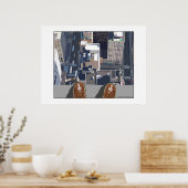 Poster Vue du haut (Cuisine)