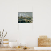 Poster Vue du Kremlin de Moscou dans les années 1840 (Cuisine)