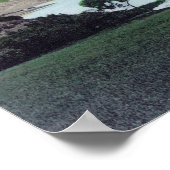 Poster Vue du lac ChabotHayward, CA (Coin)