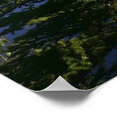 Poster Vue du lac Sprague (Coin)