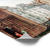 Poster Vue du marché des céréales (Coin)