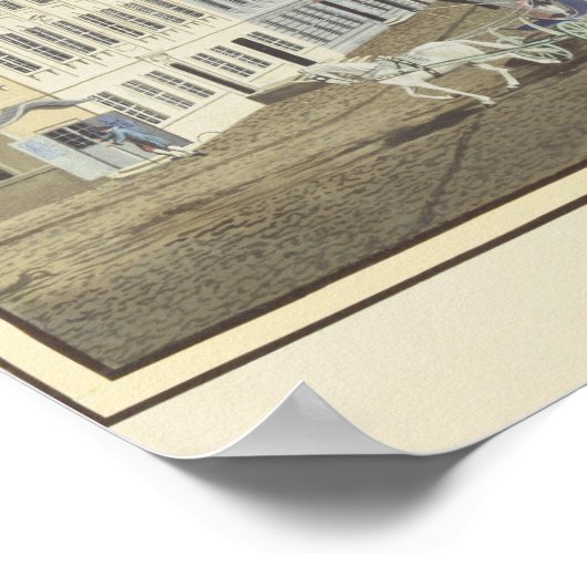 Poster Vue du marché Hackescher (Coin)