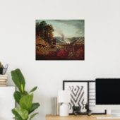 Poster Vue du matin de Coalbrookdale, 1777 (Bureau à domicile)