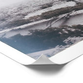 Poster Vue du milieu du siècle depuis la Tour Eiffel (Coin)