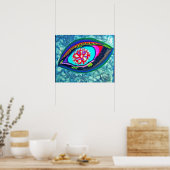 Poster Vue du monde (Cuisine)