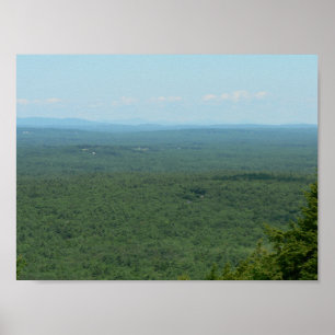 Poster Vue du Mont Agamenticus, Maine
